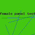 female panel testosterone total